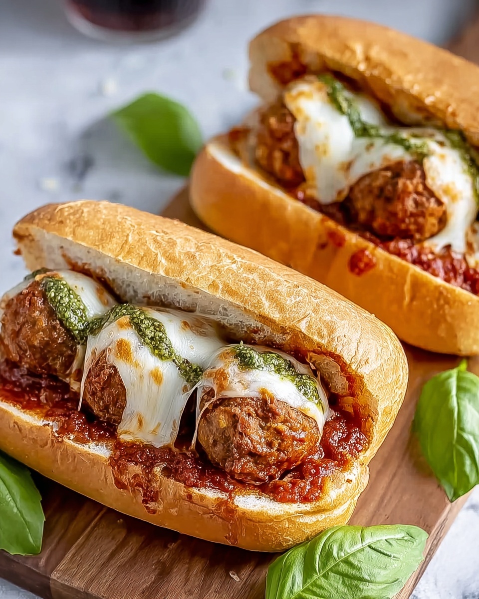 The Ultimate Meatball Sub Sandwich Recipe - Recipe Image