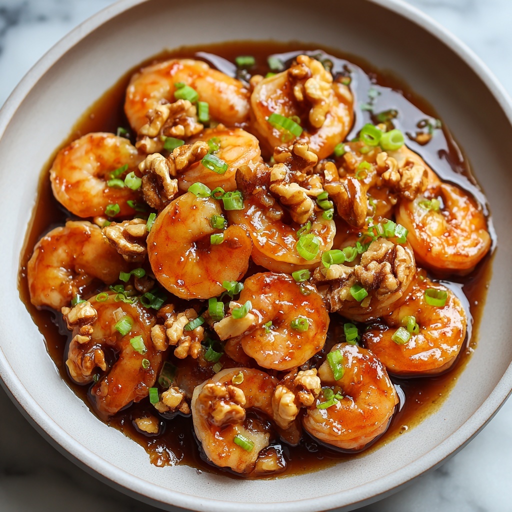 Easy Honey Walnut Shrimp Recipe - Recipe Image