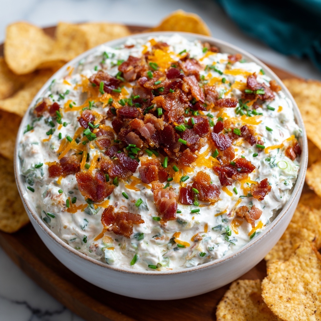 Keto Crack Dip: Cheddar Bacon Ranch Low-Carb Dip Recipe - Recipe Image