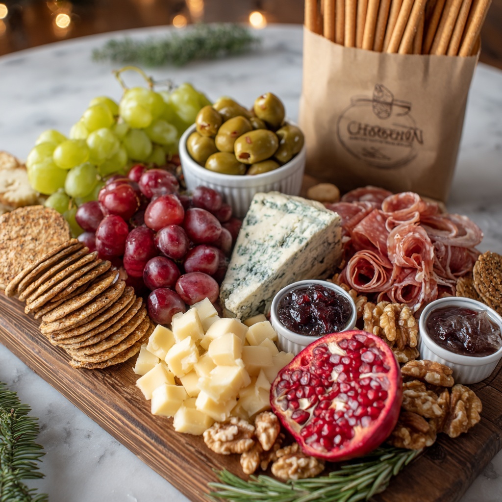 Christmas Charcuterie Board Recipe - Recipe Image