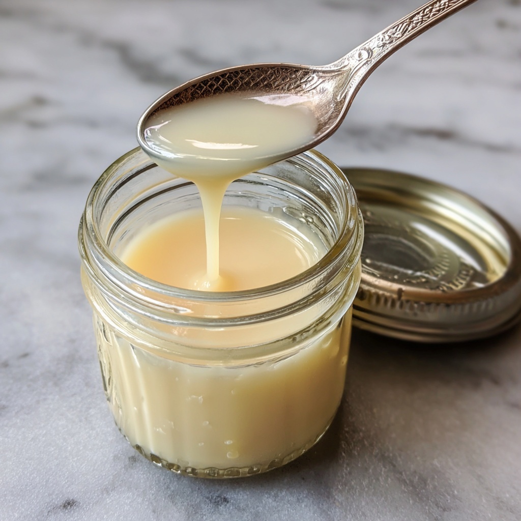 Homemade Sweetened Condensed Milk: Easy Pantry Substitute Recipe - Recipe Image