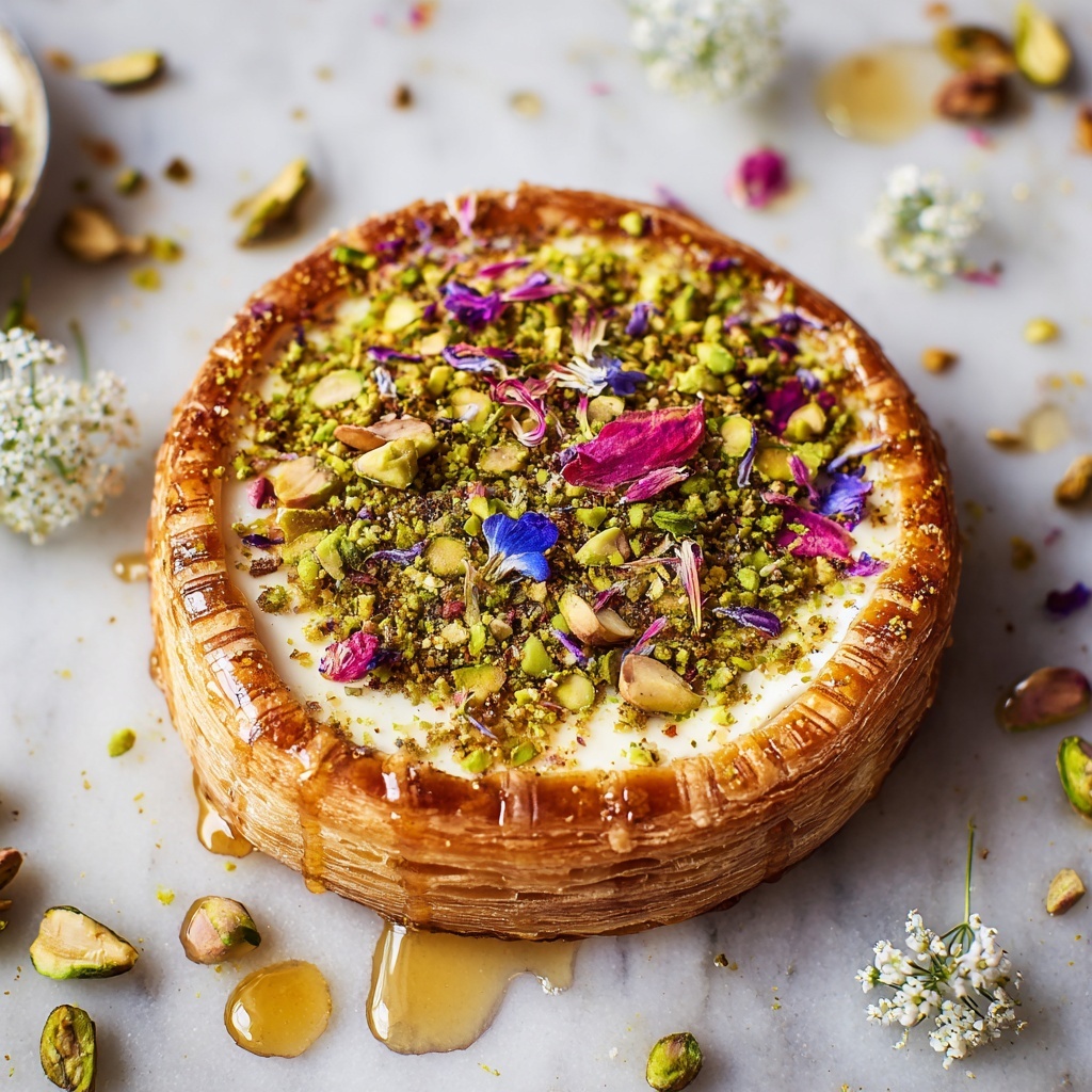 Garden Party Baked Brie Tart Recipe - Recipe Image