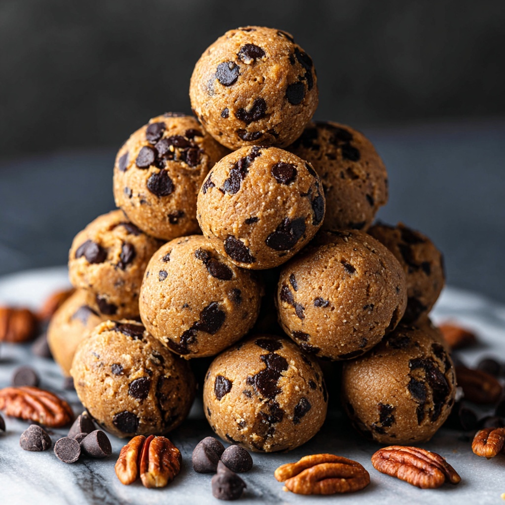 Pumpkin Spice Chocolate Chip Cookie Dough Recipe - Recipe Image