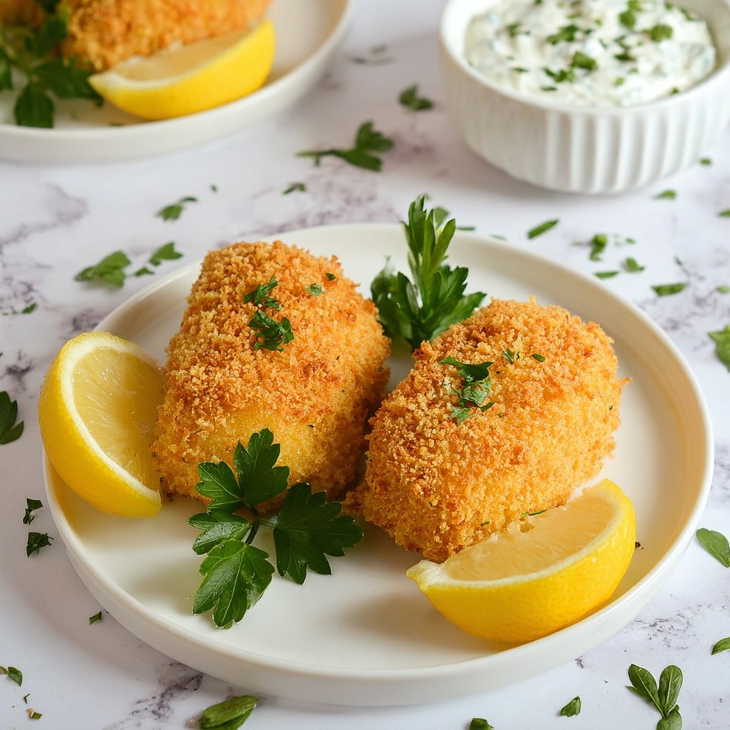 Baked Breaded Cod Recipe - Recipe Image
