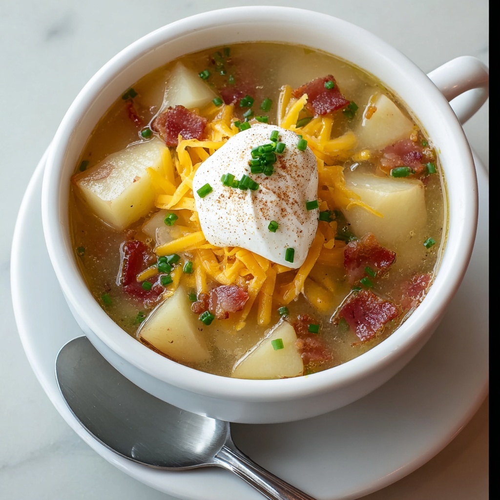 Loaded Baked Potato Soup Recipe - Recipe Image