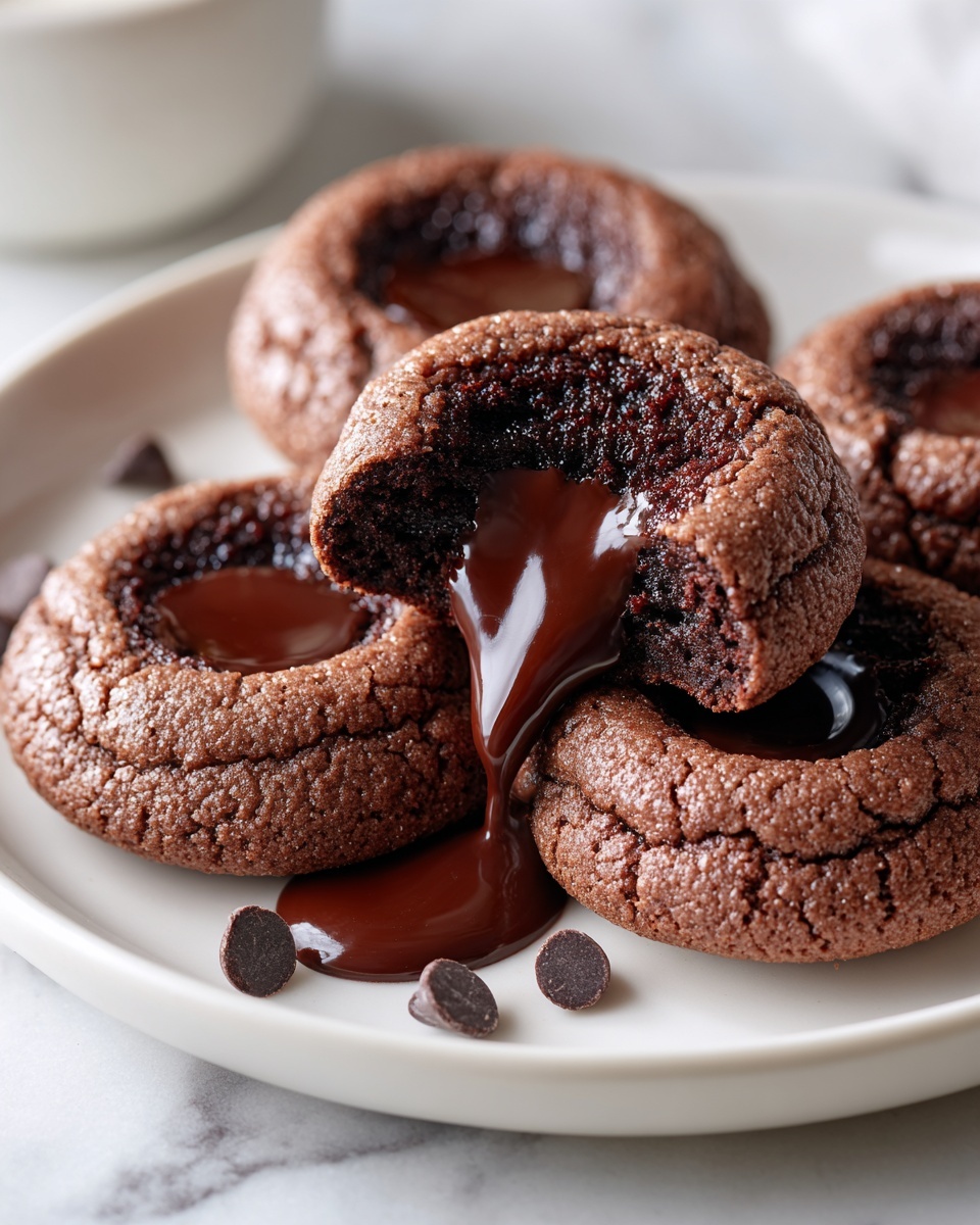 Chocolate Lava Brownie Cookies Recipe - Recipe Image