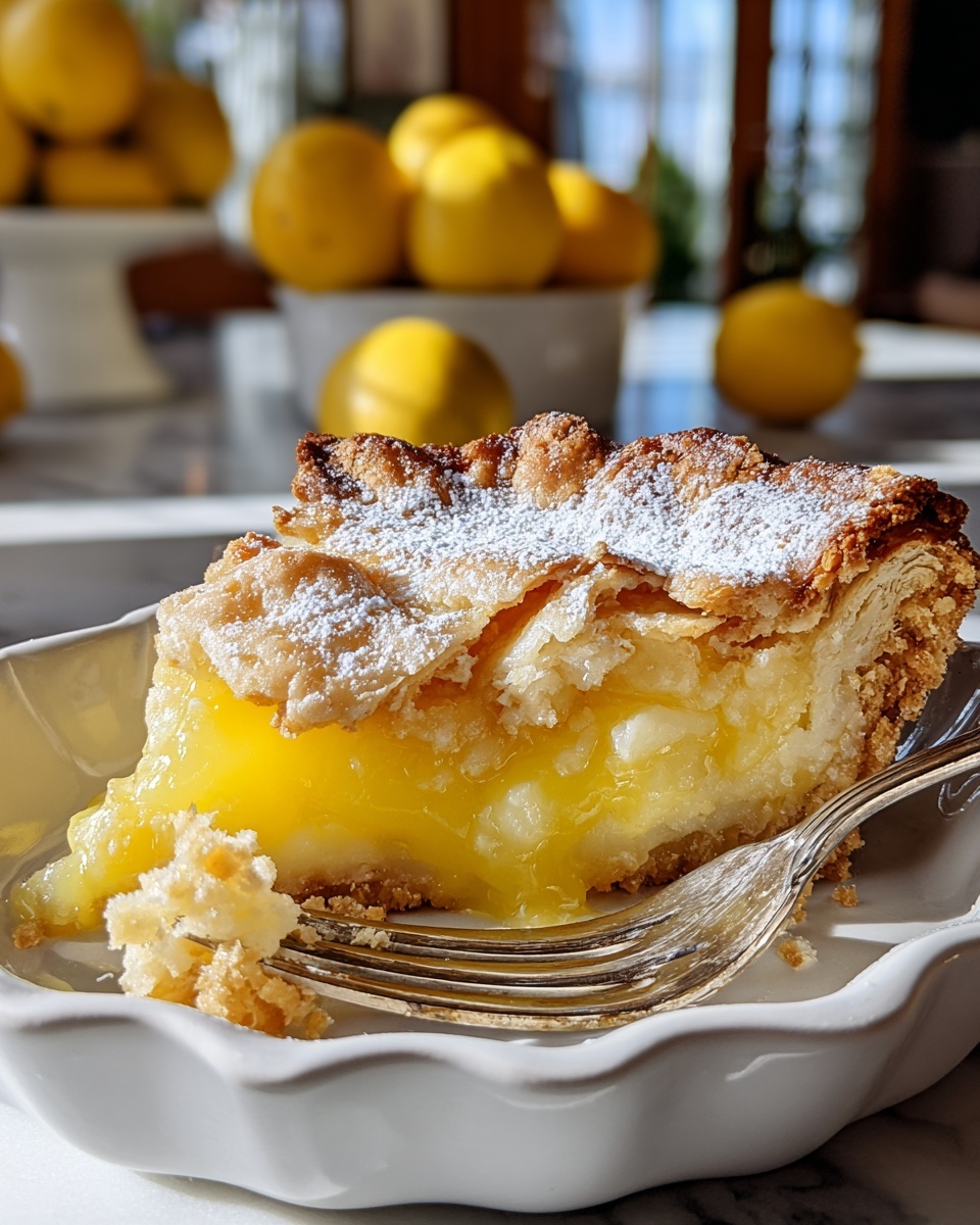 Magic Lemon Cobbler Recipe - Recipe Image