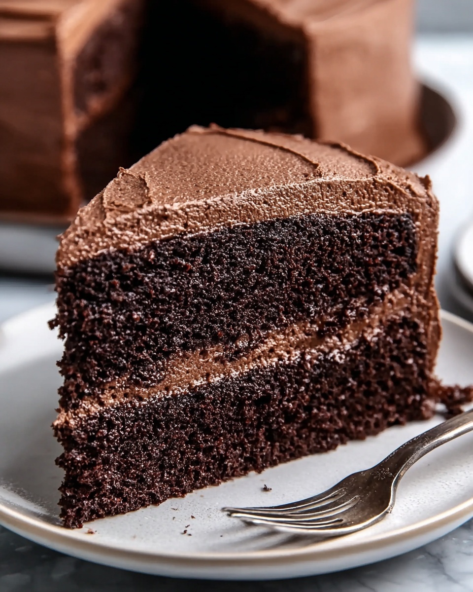 Chocolate Buttermilk Cake Recipe - Recipe Image