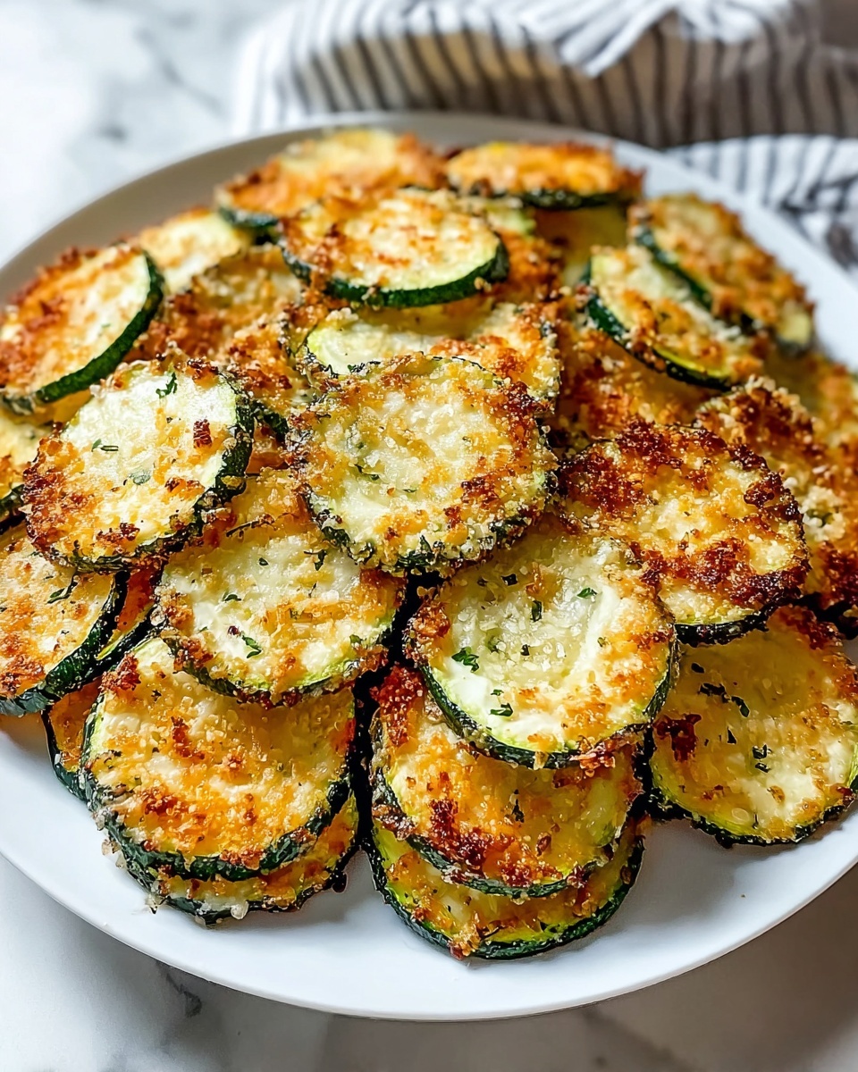 Crispy Baked Zucchini Chips Recipe - Recipe Image