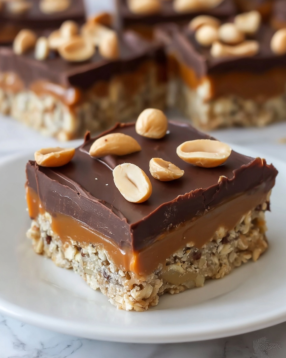 Low-Carb Snickers Bars Recipe - Recipe Image