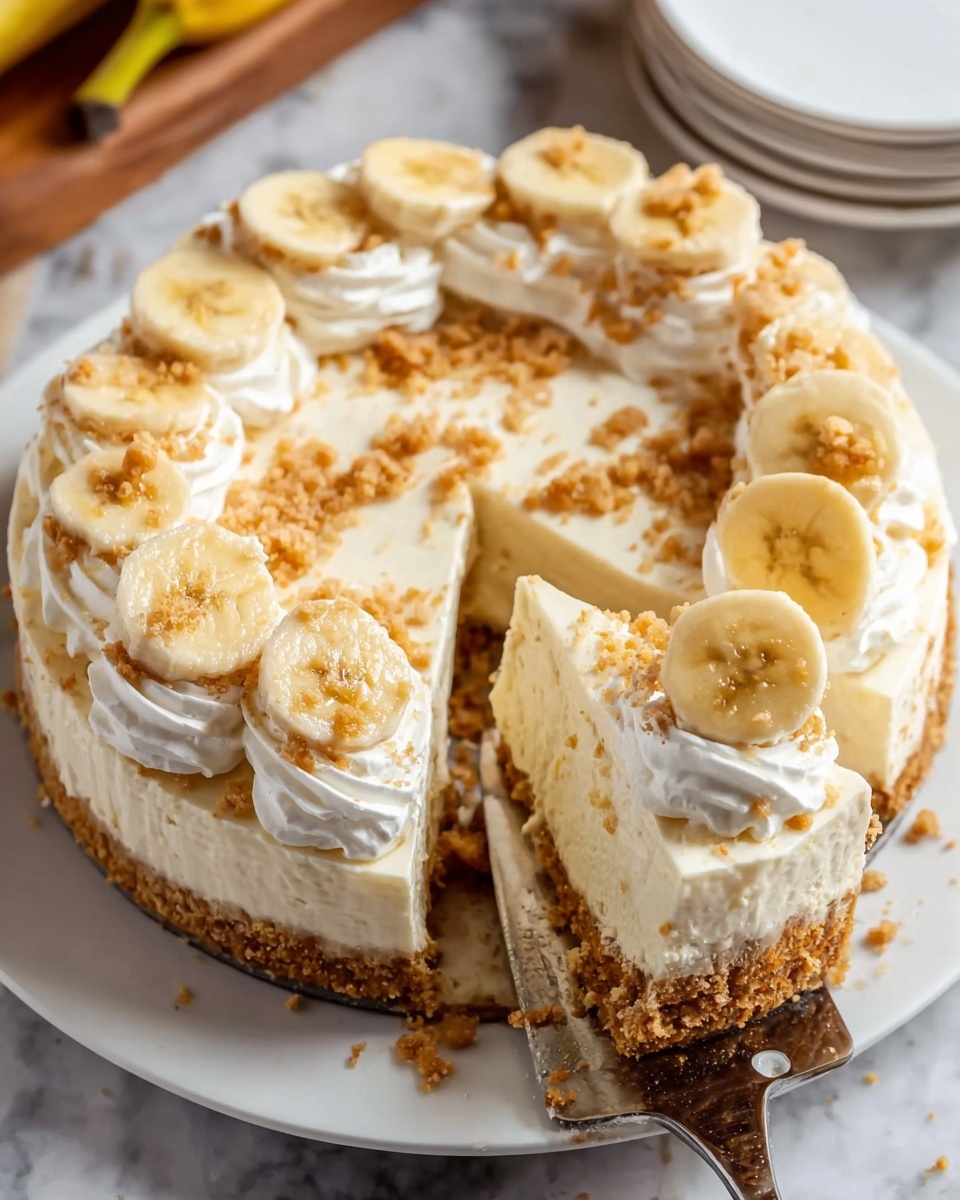 Banana Pudding Cheesecake Recipe - Recipe Image