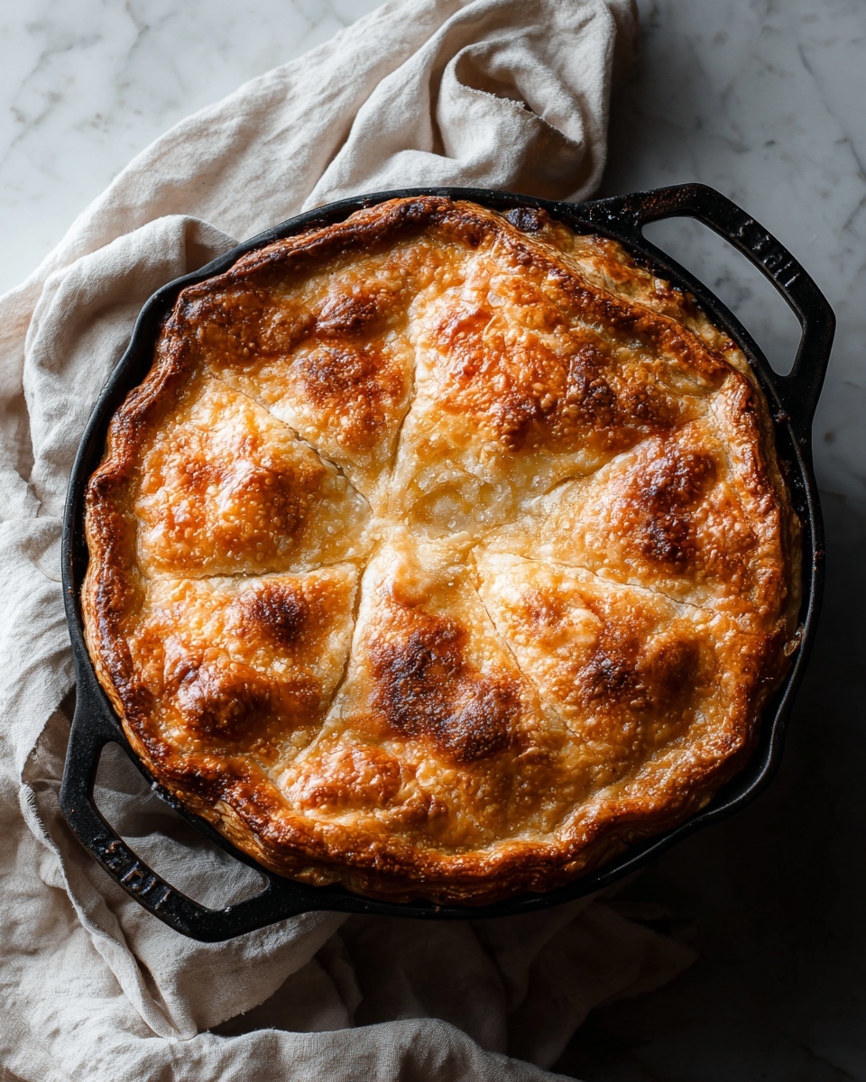 Peach Cobbler with Vanilla Ice Cream Recipe - Recipe Image