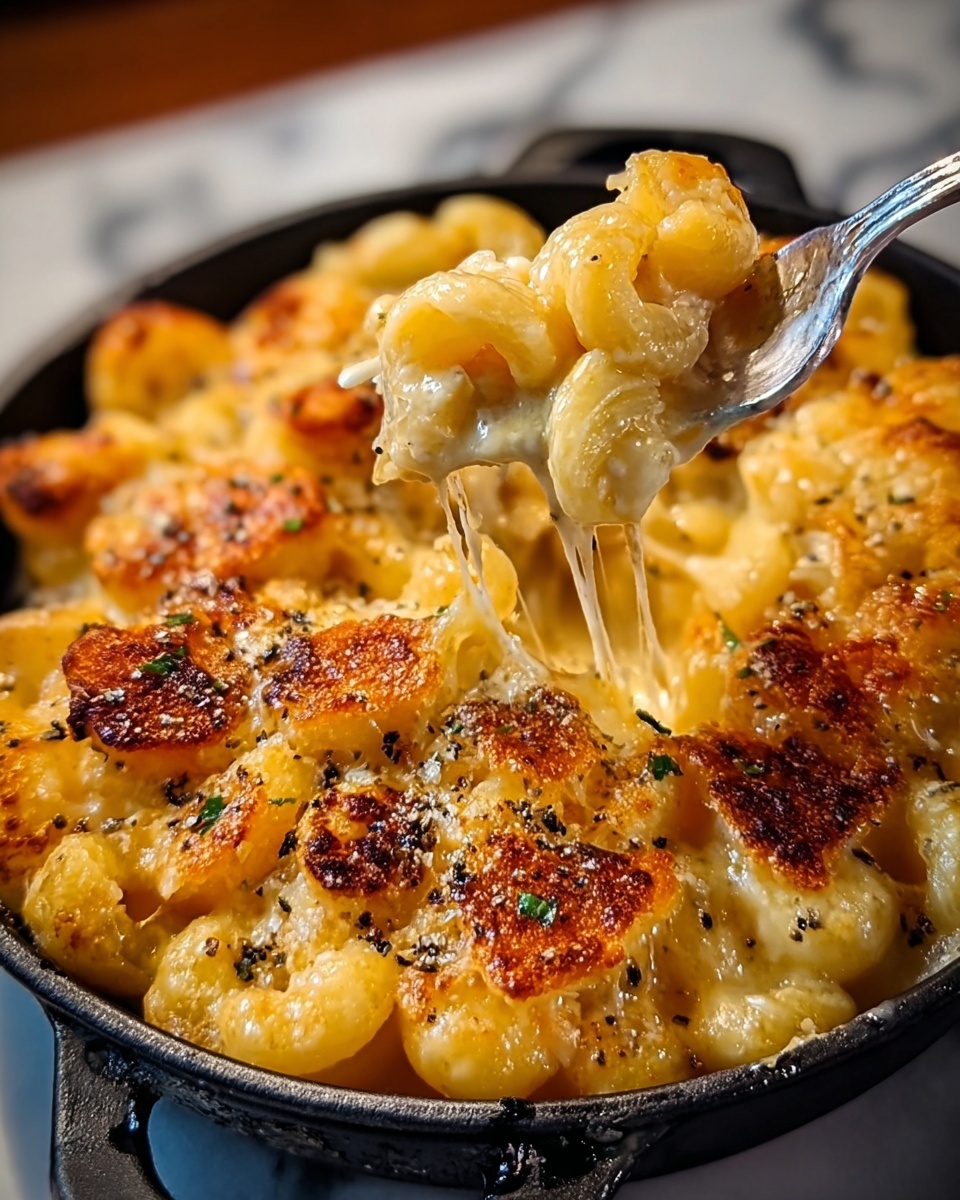 Creamy Honey Pepper Chicken Mac and Cheese Delight Recipe - Recipe Image