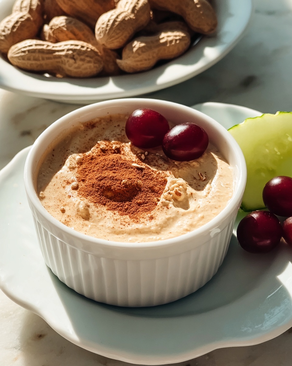 Spiced Peanut Butter Yogurt Dip Recipe - Recipe Image