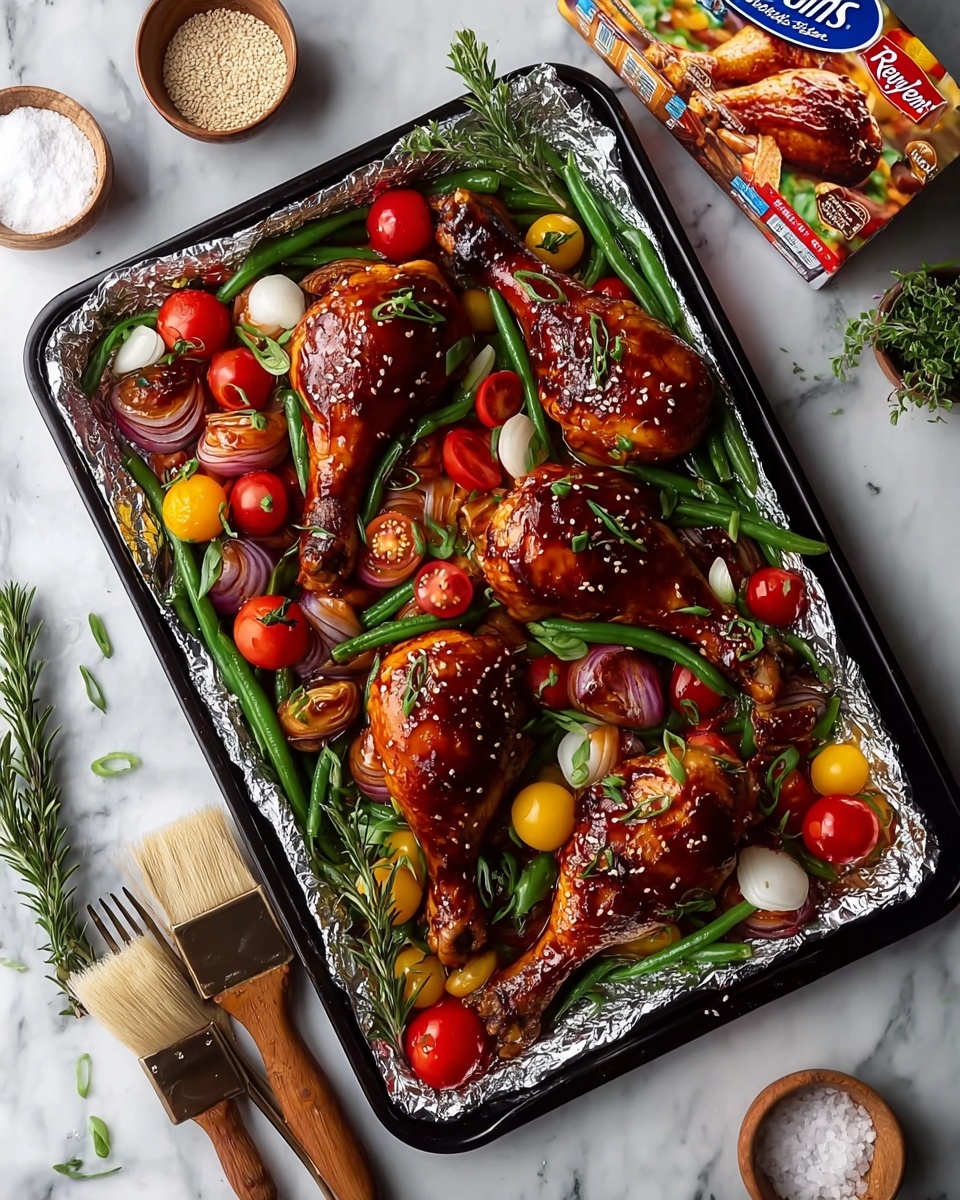 Honey Soy Chicken Foil Packets Recipe - Recipe Image