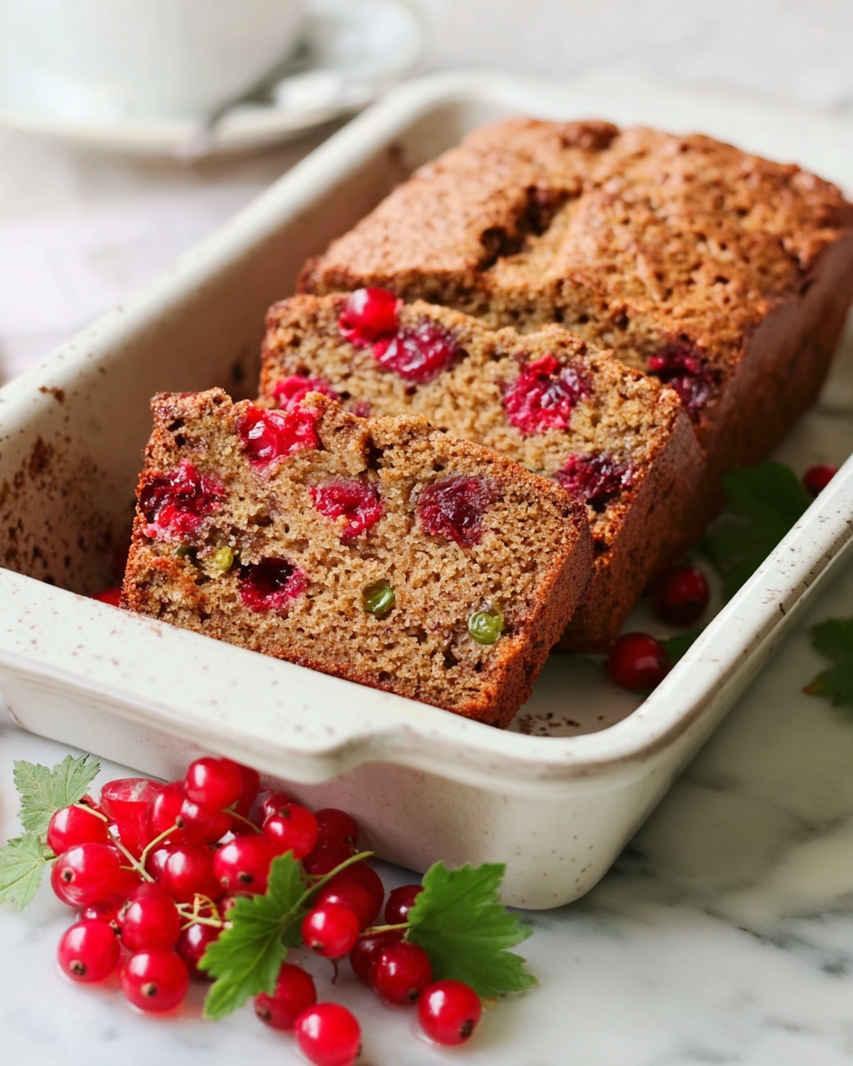 Quick Zucchini Bread with Red Currants Recipe - Recipe Image