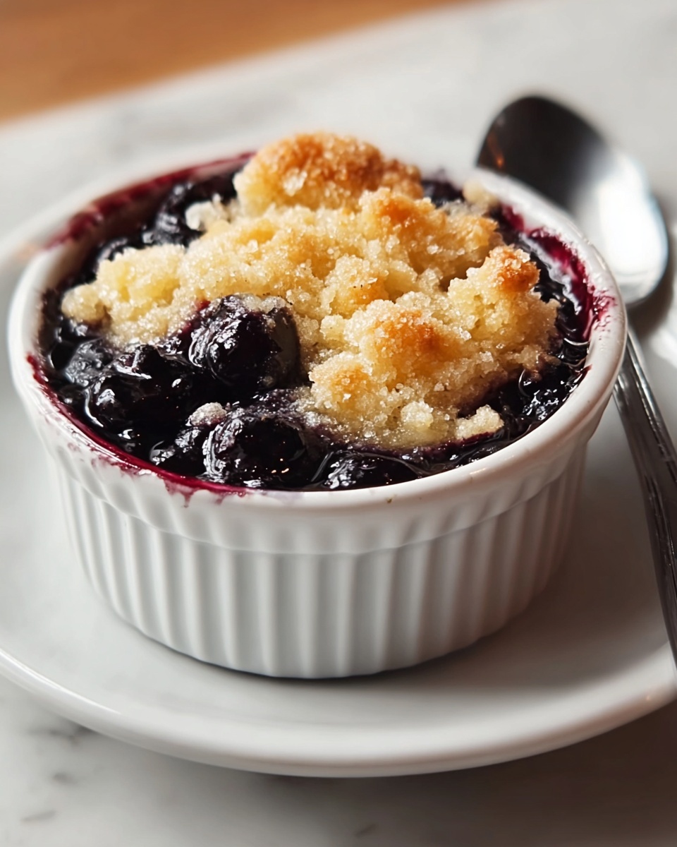 Blueberry Dump Cake Recipe - Recipe Image
