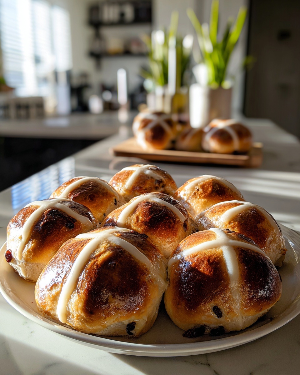 Traditional Hot Cross Buns Recipe - Recipe Image