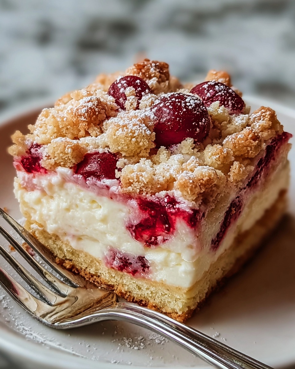 White Chocolate Cranberry Dump Cake Recipe - Recipe Image