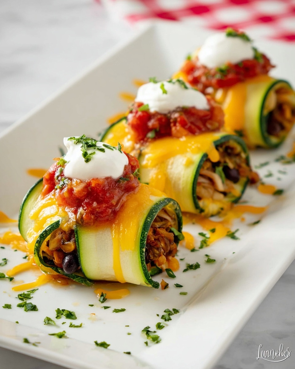 Zucchini Taco Roll-Ups Recipe - Recipe Image