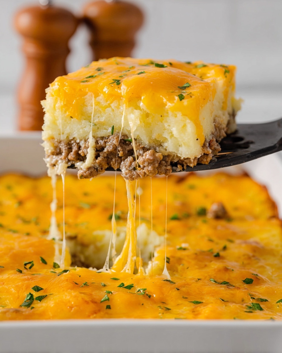 Hashbrown Breakfast Casserole with Sausage and Cheddar Recipe - Recipe Image