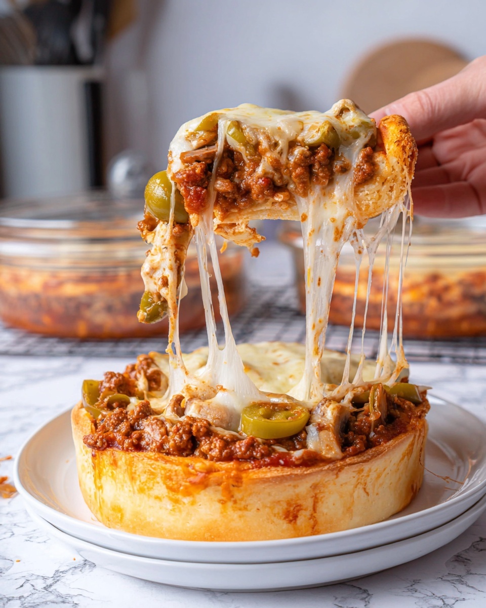 Upside Down Pizza Pot Pie Recipe - Recipe Image