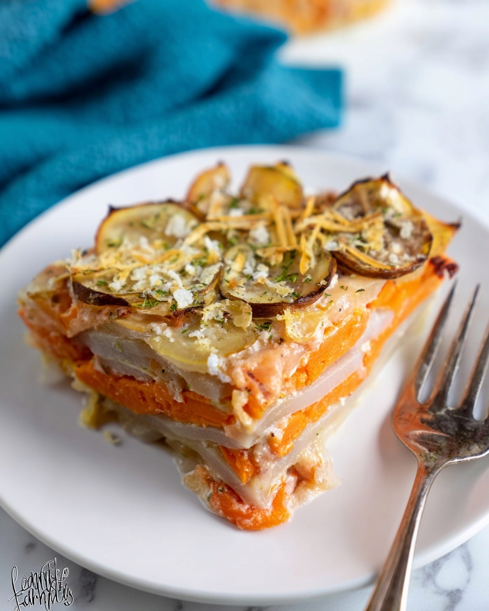 Two Potato Parmesan Bake Recipe - Recipe Image