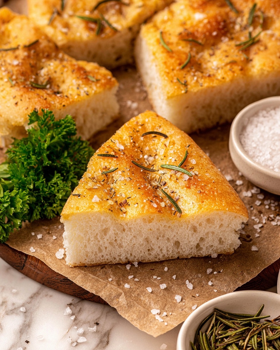 Two Ingredient Dough Focaccia Protein Bread Recipe - Recipe Image