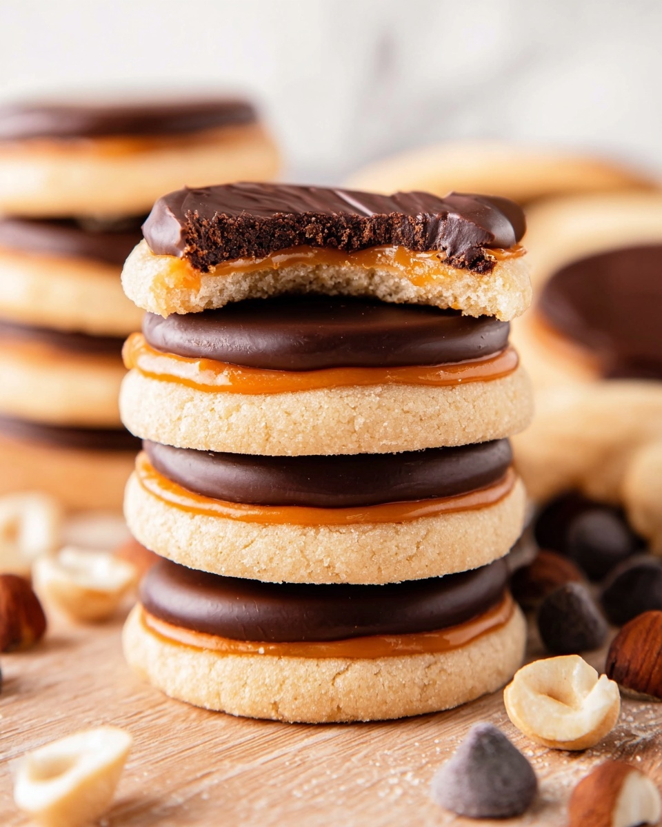 Twix Cookies Recipe - Recipe Image