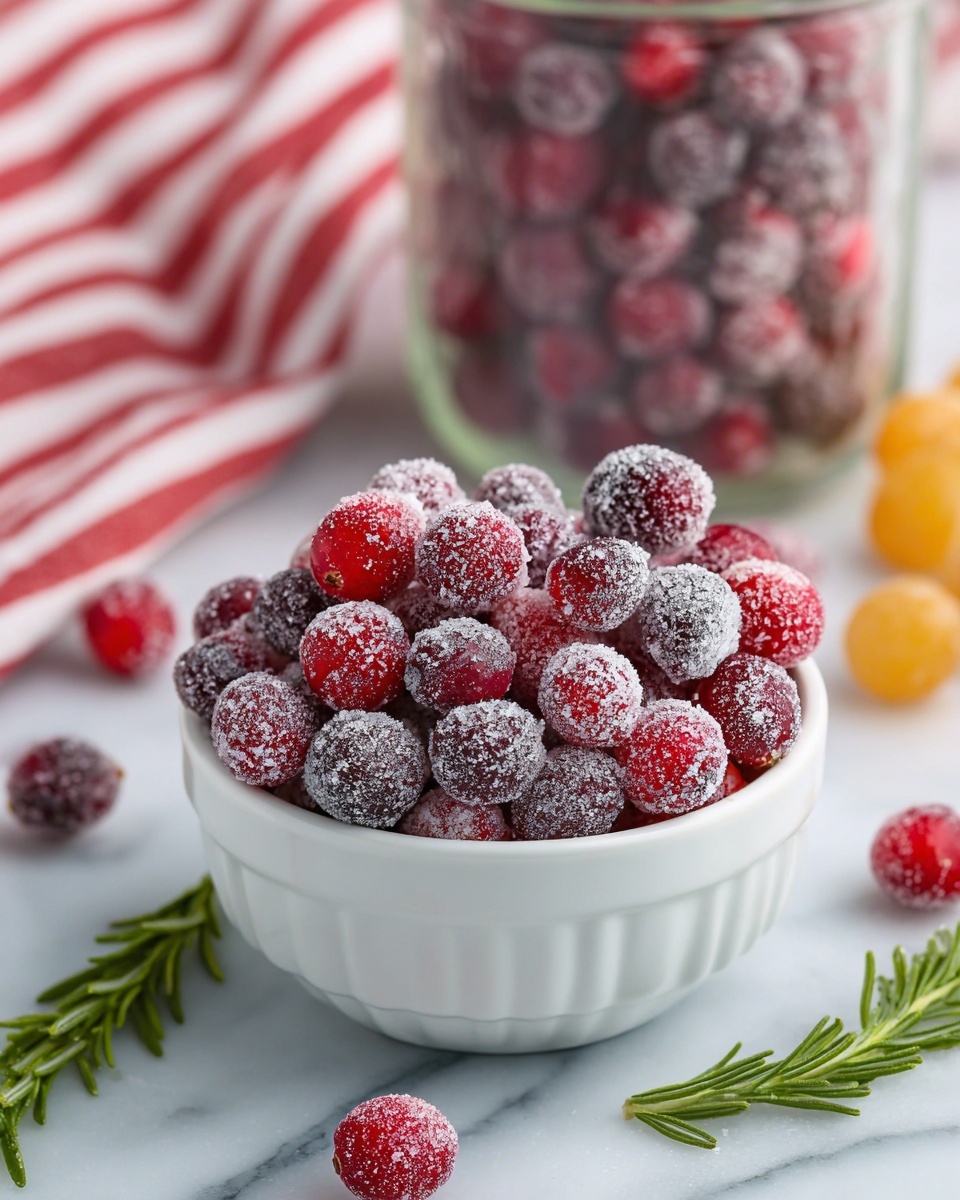 Sugared Cranberries Recipe - Recipe Image