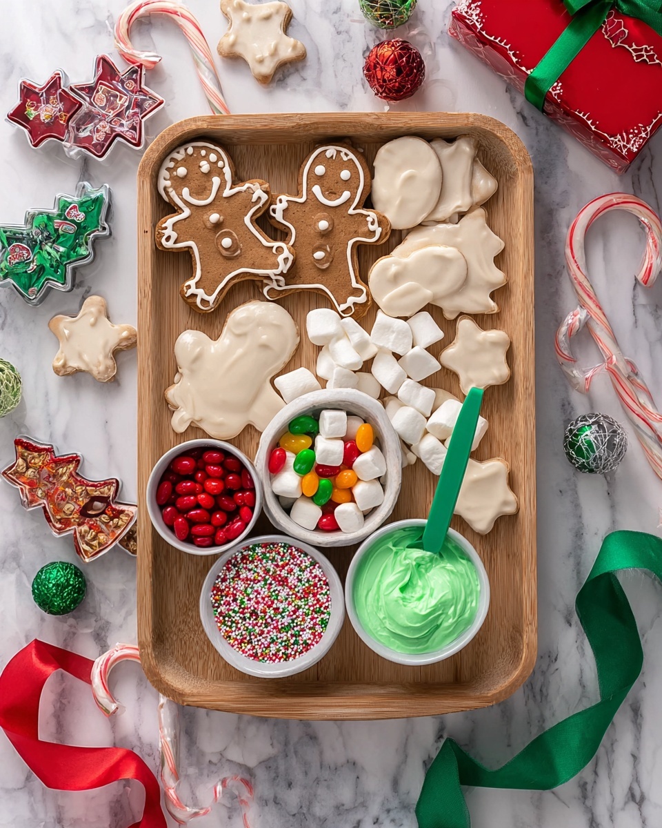 Christmas Sugar Cookie Decorating Board Recipe - Recipe Image