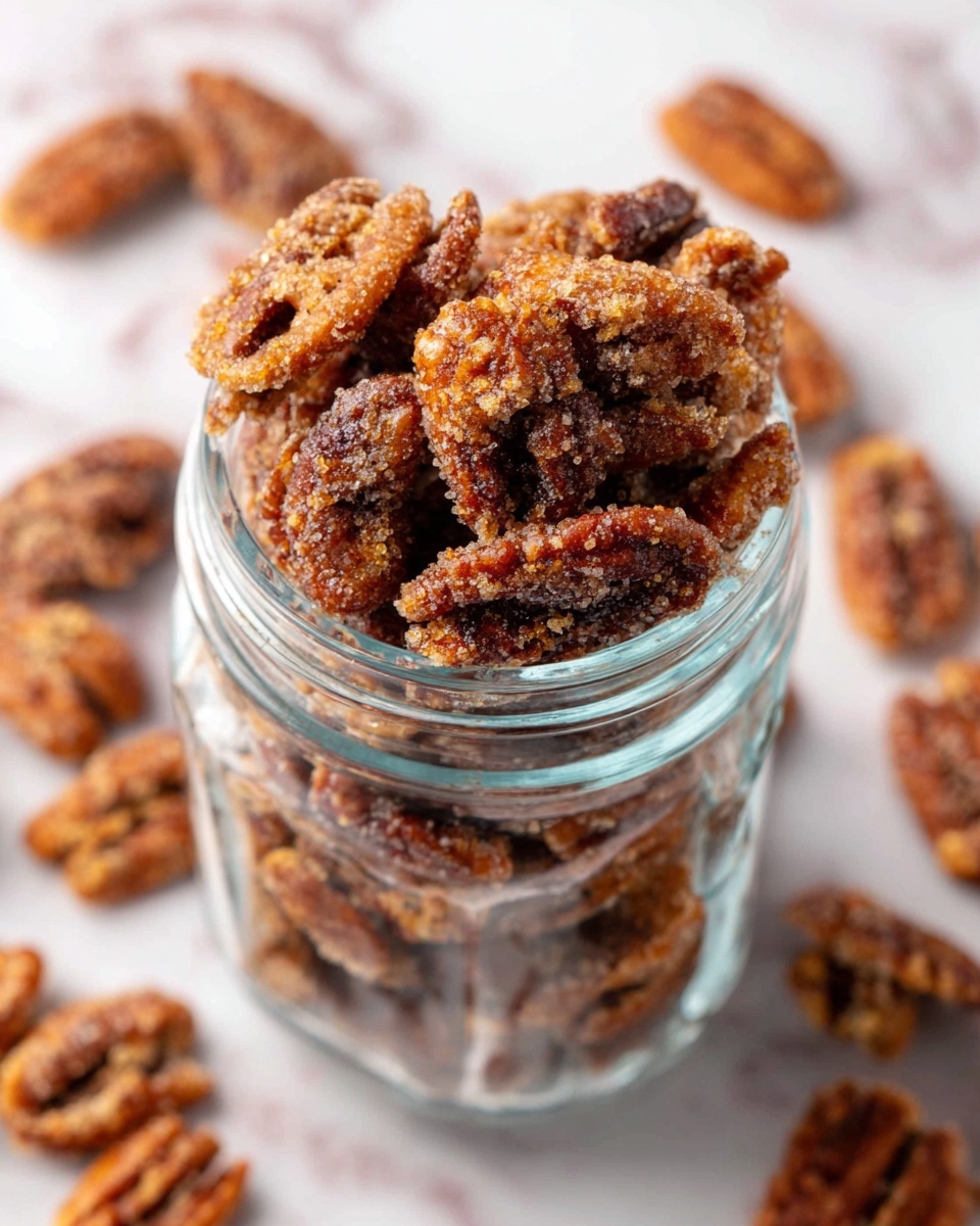 Air Fryer Candied Pecans Recipe - Recipe Image