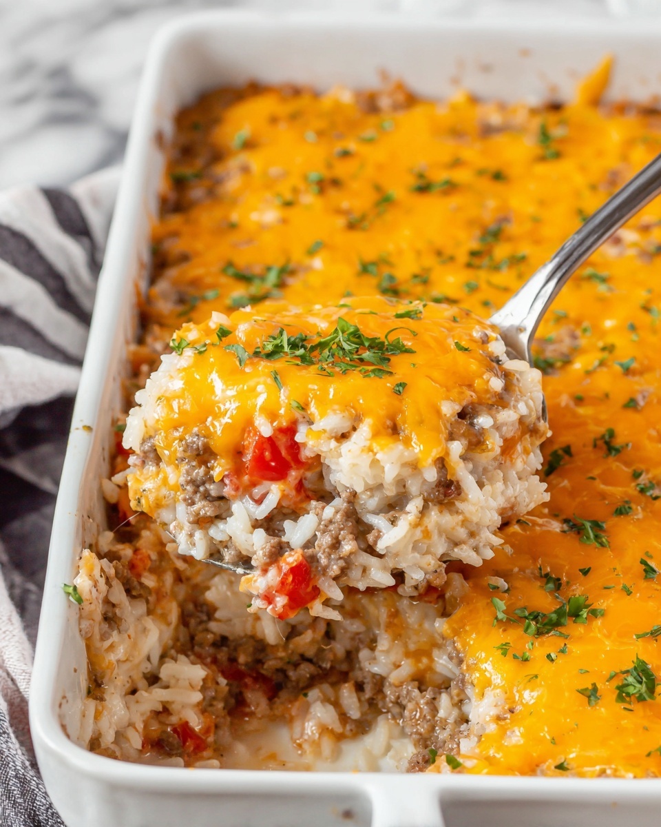 Sausage and Rice Casserole Recipe - Recipe Image