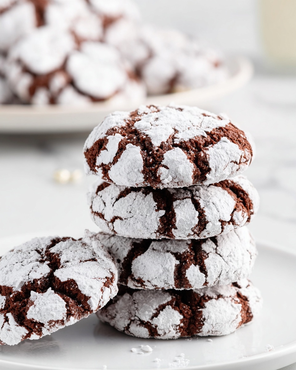 Chocolate Crinkle Cookies Recipe - Recipe Image