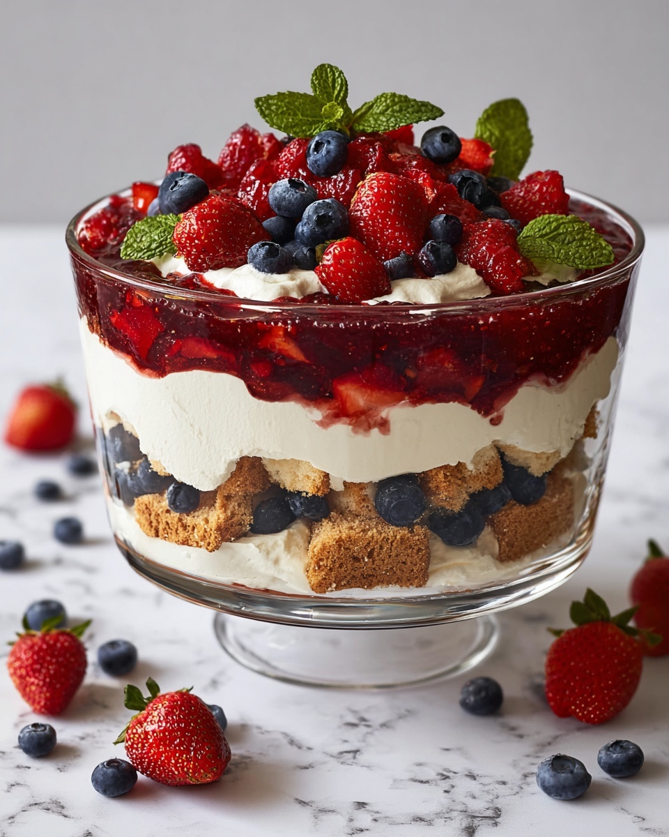Berry Trifle Recipe - Recipe Image