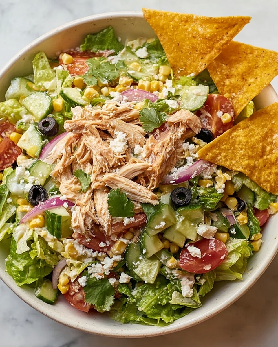 Fresh Southwestern Chicken Chopped Salad Recipe - Recipe Image