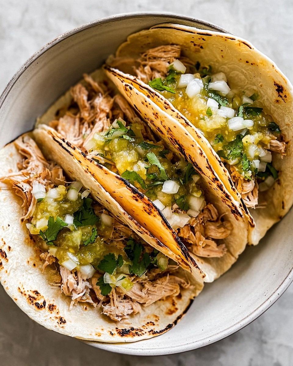 Perfect Slow Cooker Chicken Tacos Recipe - Recipe Image