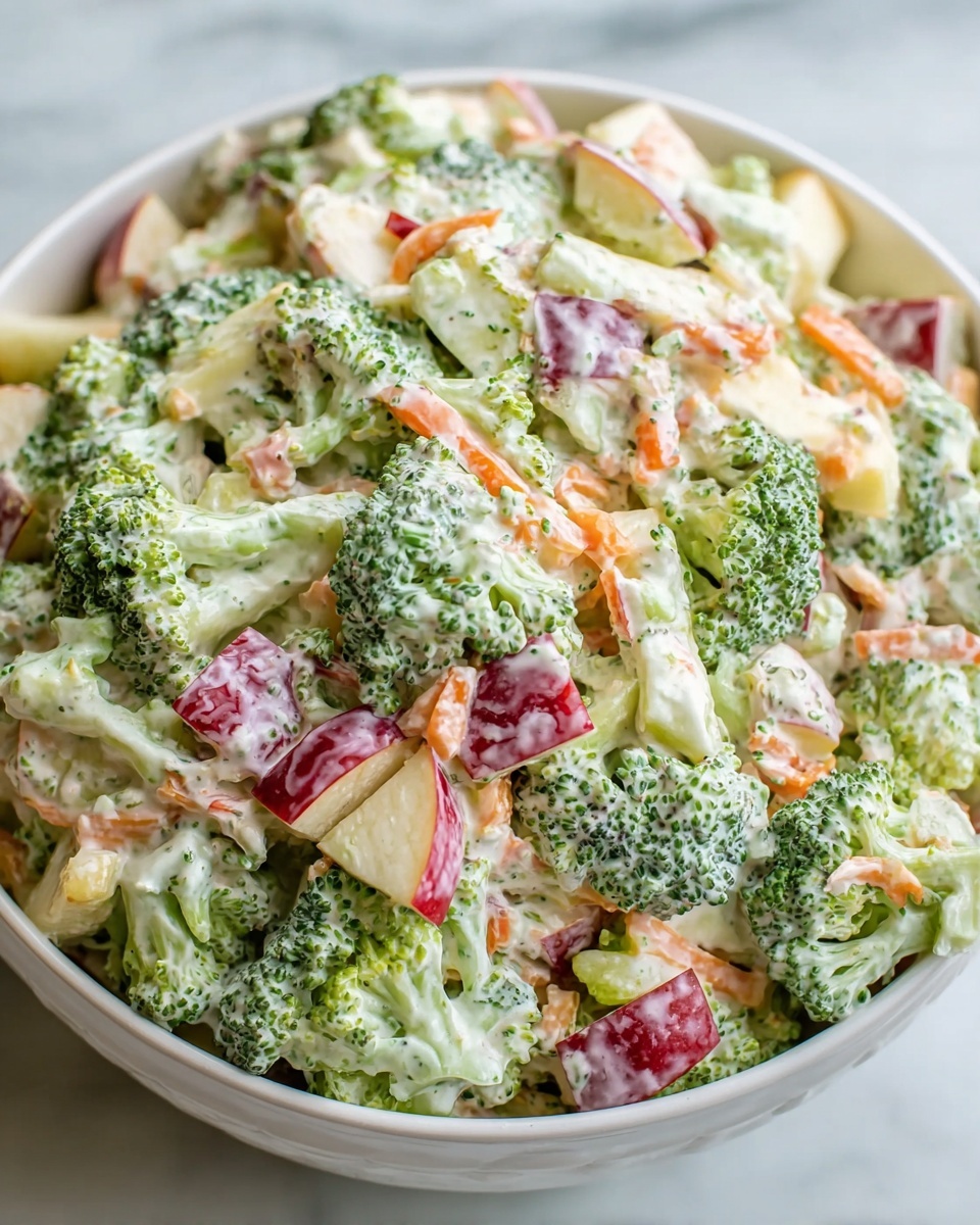Fresh Broccoli Apple Salad Recipe - Recipe Image