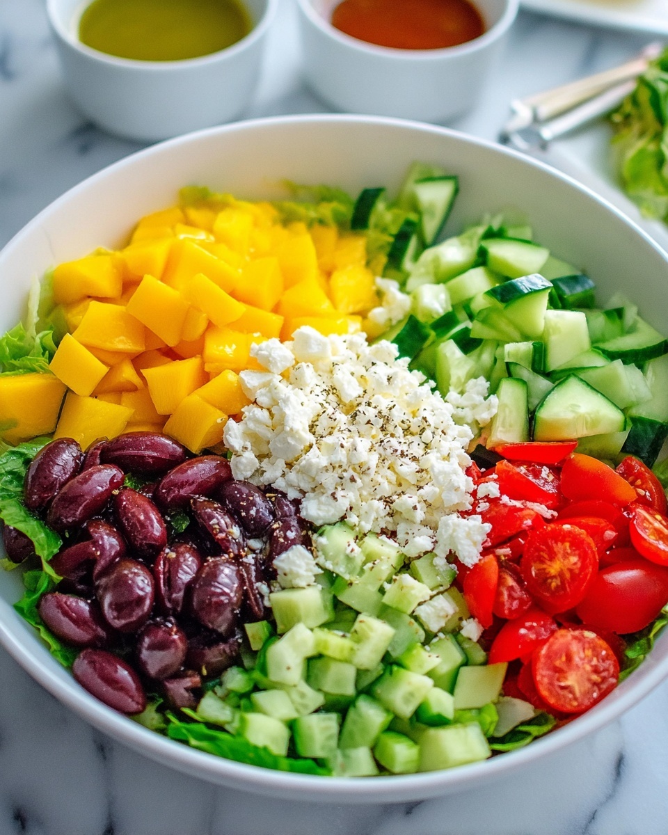 Fresh and Simple Greek Salad Recipe - Recipe Image