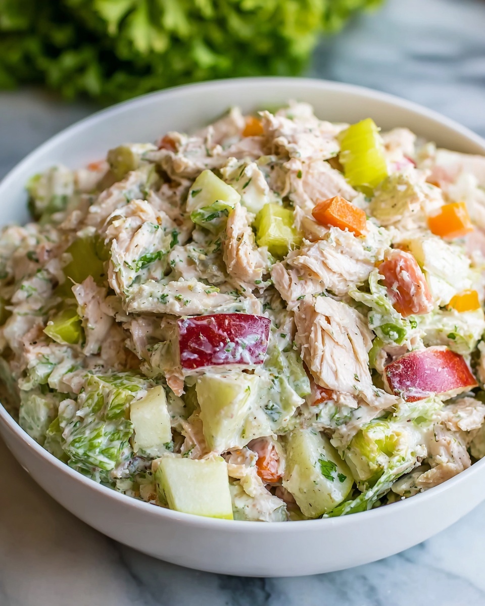 Fresh and Simple Apple Tuna Salad Recipe - Recipe Image