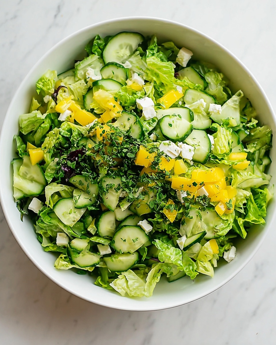 Fresh and Flavorful Maroulosalata Recipe - Recipe Image