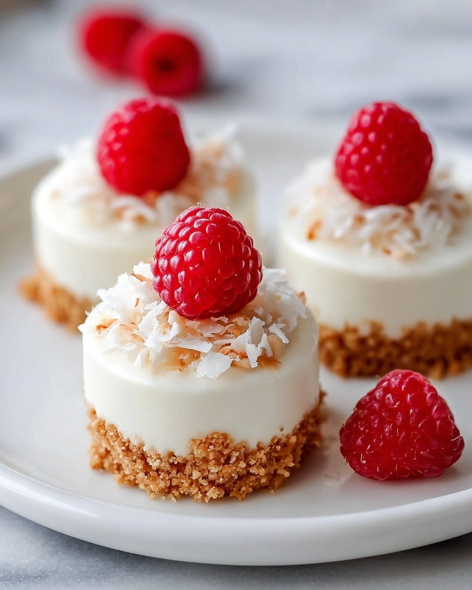 No-Bake Mini Cheesecakes with Berries and Chocolate Shavings Recipe - Recipe Image