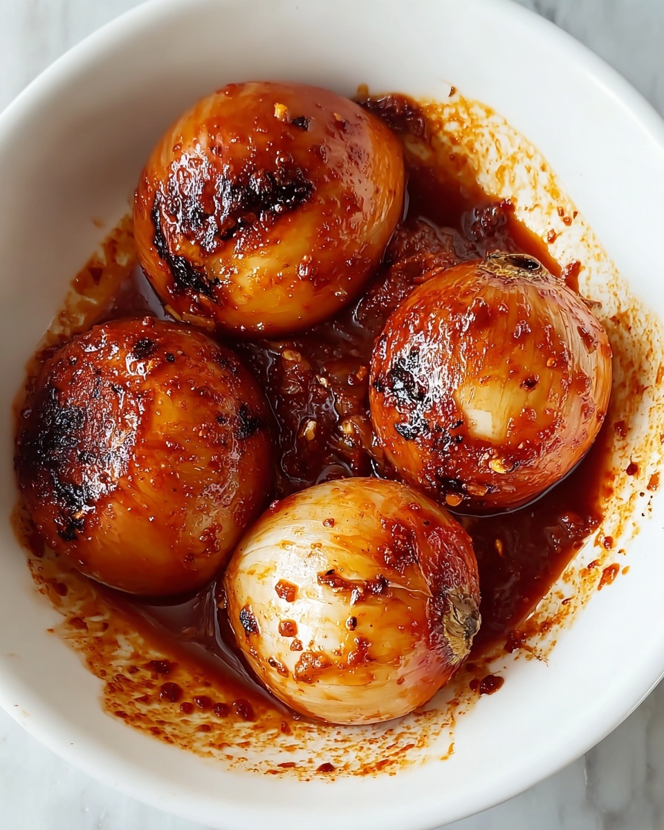 Savory Gochujang Butter Onions Recipe - Recipe Image