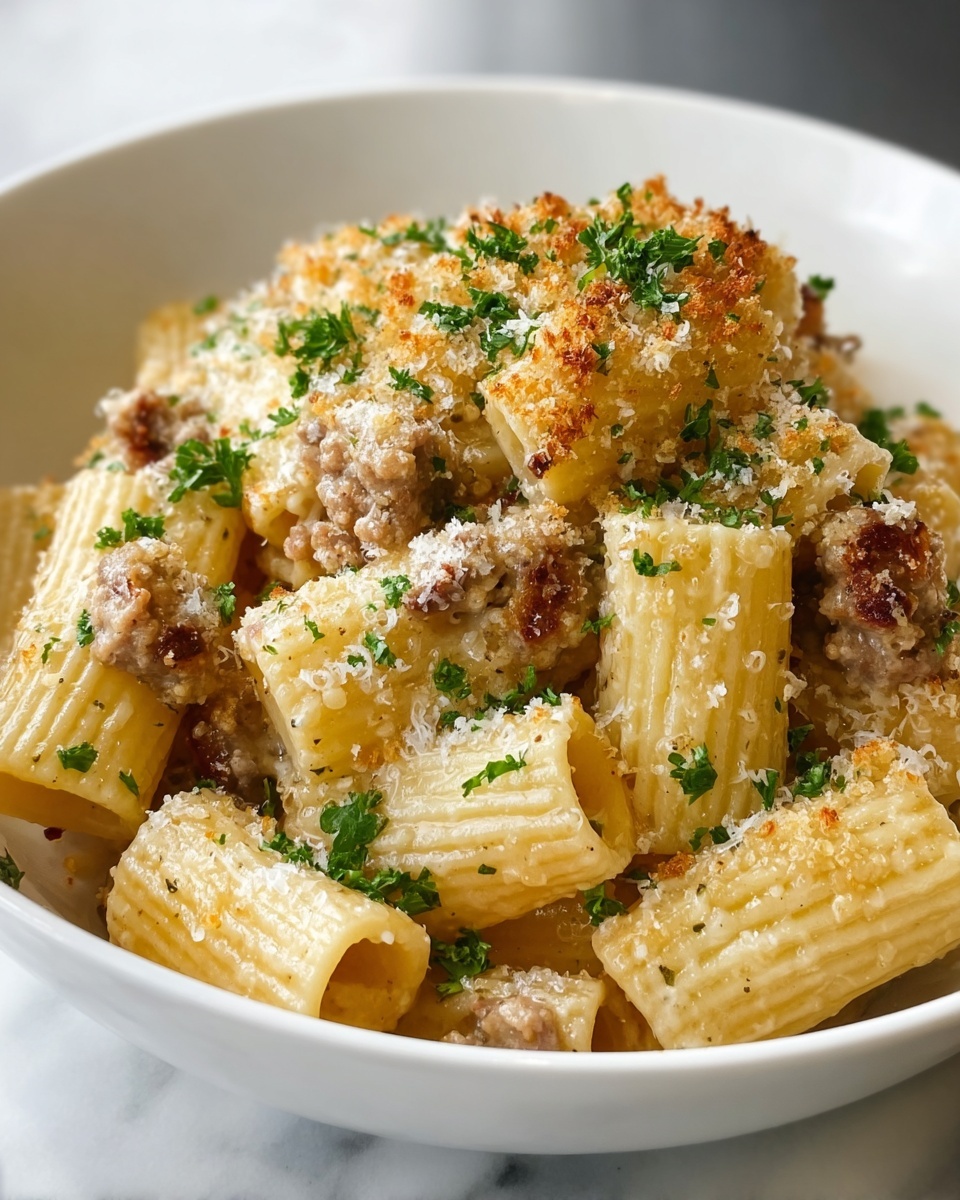 Savory Caramelized Fennel and Sausage Pasta Recipe - Recipe Image