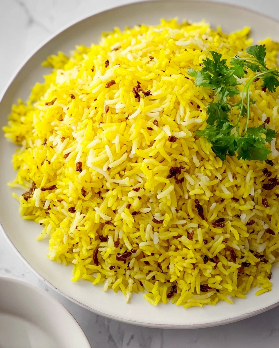 Perfect Homemade Saffron Rice Recipe - Recipe Image