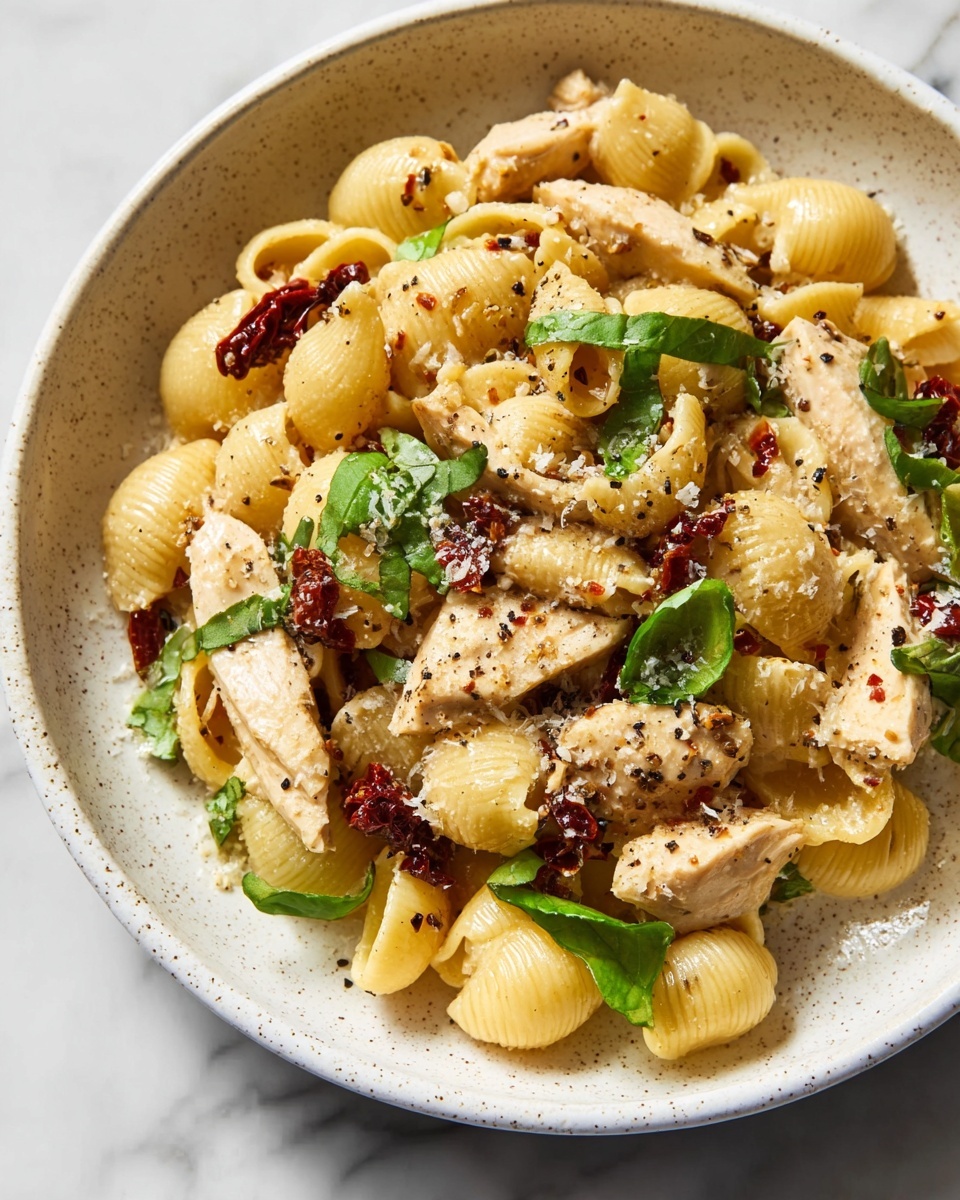 Sun-Dried Tomato Chicken Pasta Recipe - Recipe Image