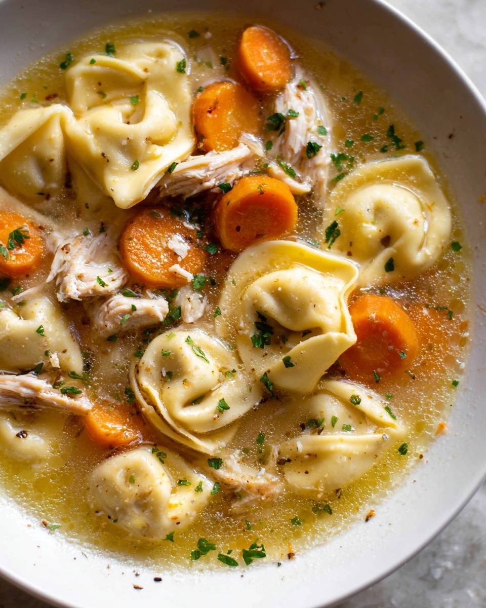 Instant Pot Chicken Tortellini Soup Recipe - Recipe Image