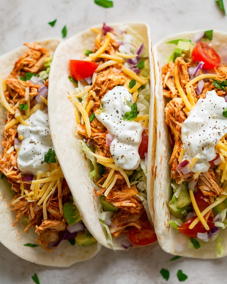 Instant Pot Chicken Tacos Recipe - Recipe Image