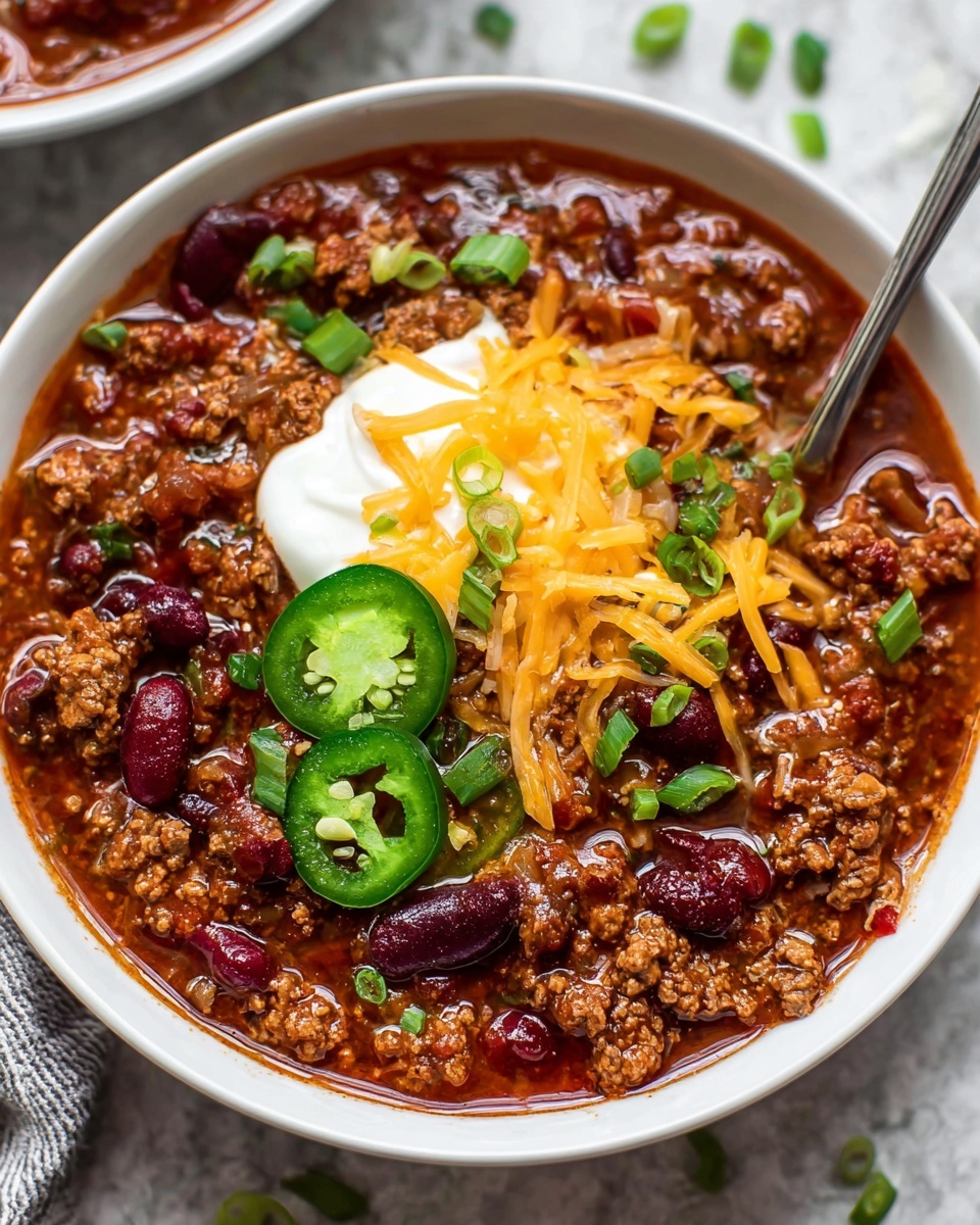 Crockpot Beef Chili Recipe - Recipe Image