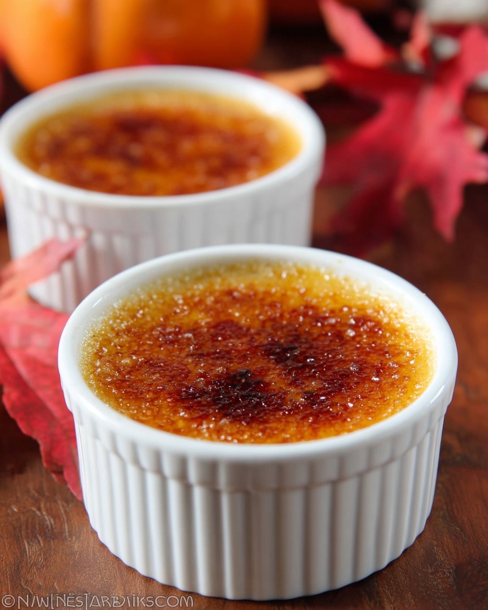 Pumpkin Creme Brulee Recipe - Recipe Image